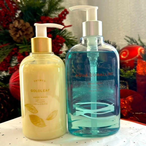 🔥PromotionThymes Moisturizing Body Wash 9.25oz Moisturizing Hand Wash Soap8.25oz - Picture 2 of 5